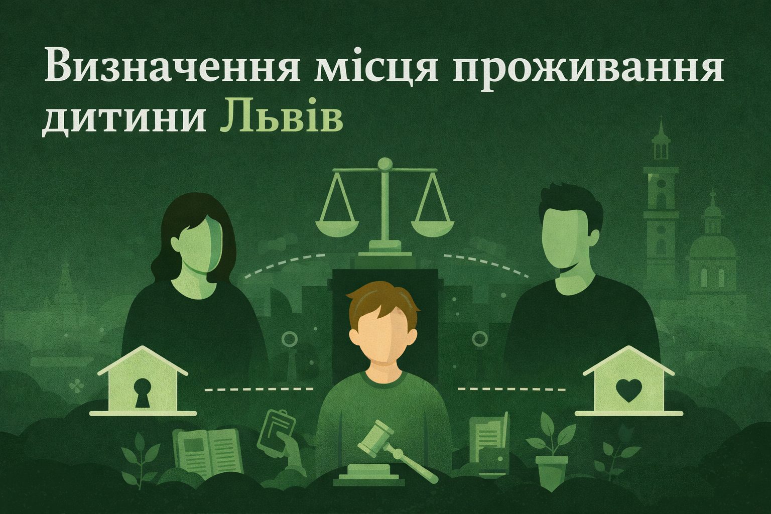 Визначення місця проживання дитини у Львові — сімейний адвокат O'LAW